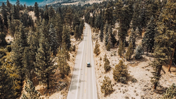 Scenic Drives in Big Bear