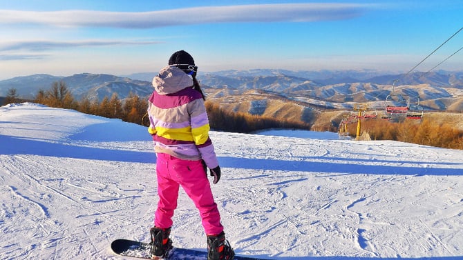 Skiing and snowboarding