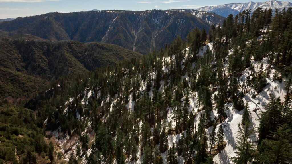 Big Bear, California mountain views