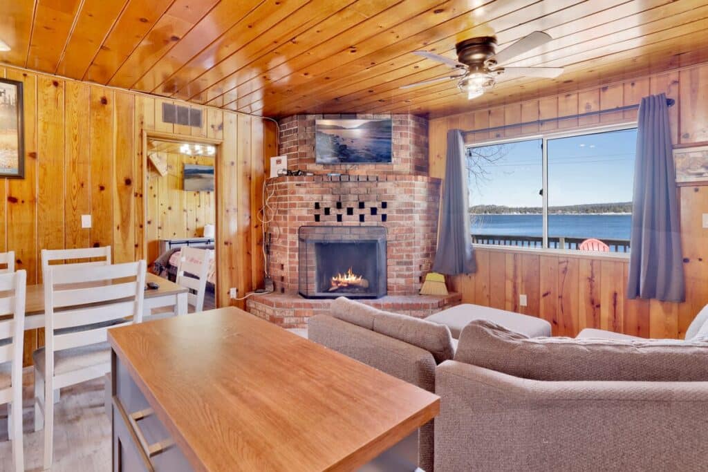 Interior in one of our Big Bear holiday rentals